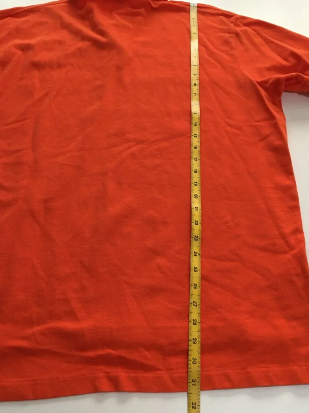 Polo Ralph Lauren Mens XL Polo Shirt Orange Short Sleeve Preppy